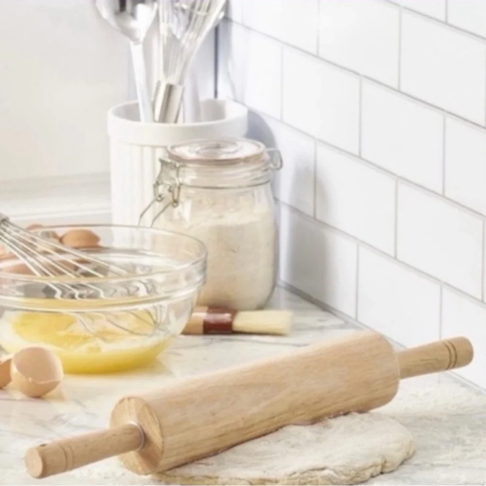 Farberware Classic Wooden Rolling Pin NWT/In Cardboard Sleeve